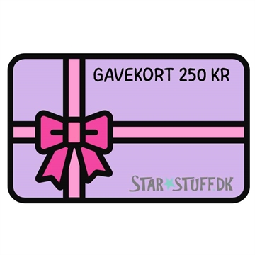 Gavekort 250 kr